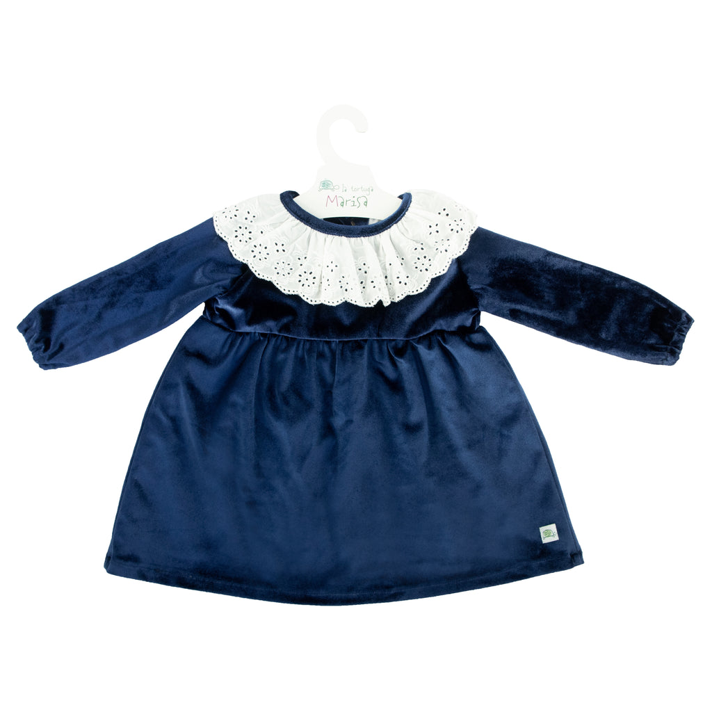 Royal Blue Velvet dress