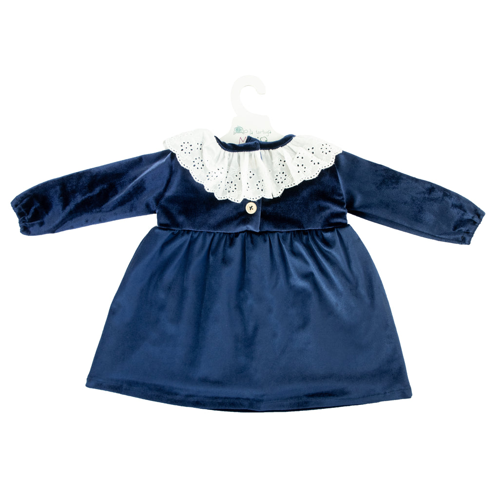 Royal Blue Velvet dress